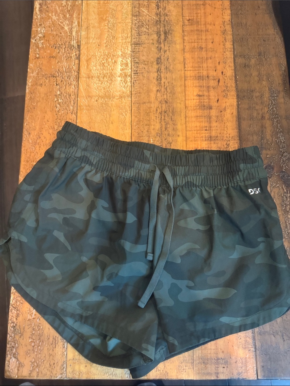DSG Women’s Camouflage Athletic Shorts - camo XS running lined